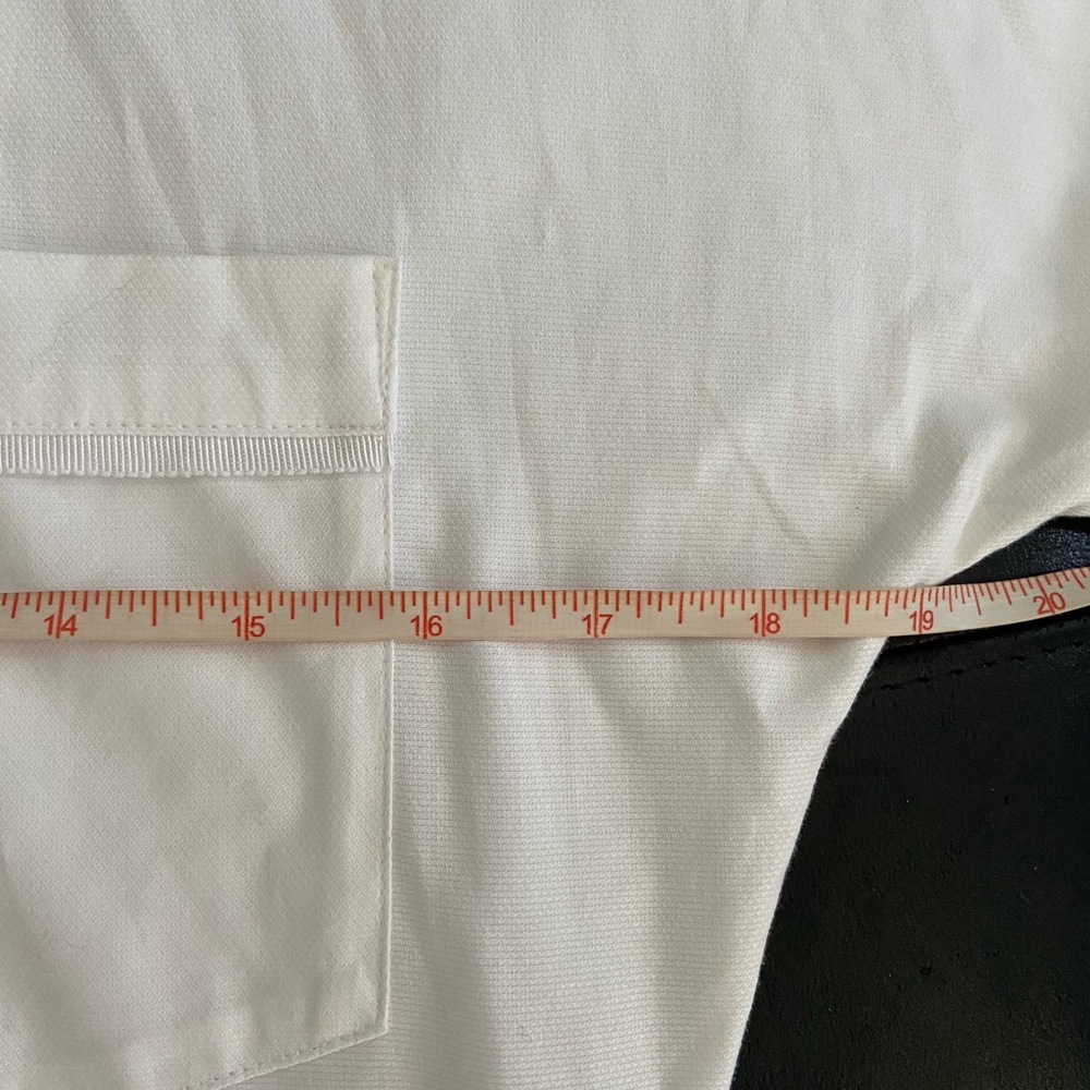 NEW sexy White shirt dress size 2 theory belted long sleeve button up style - Picture 8 of 11